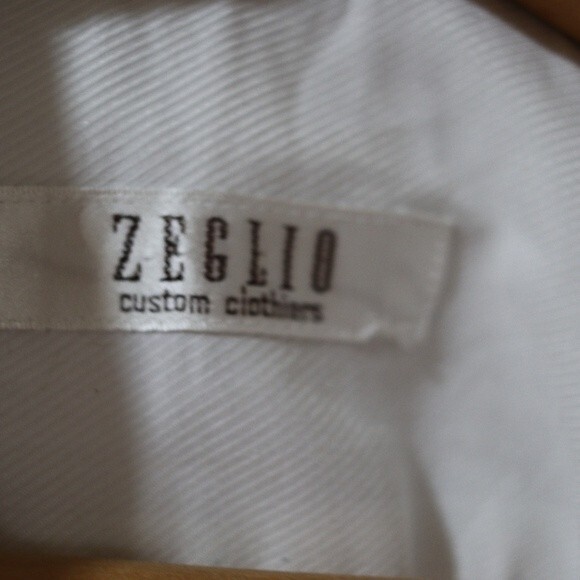 Zeglio White Button Down Shirt - Picture 9 of 9